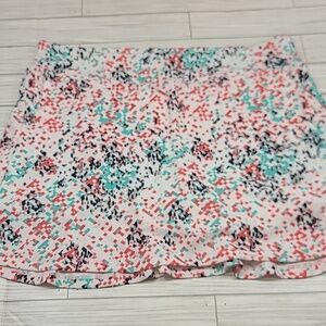 Grand Slam print flounce golf skort